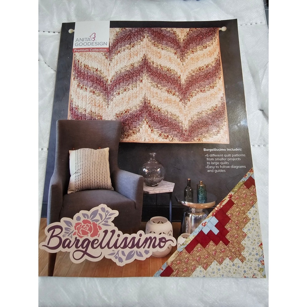 Anita Goodesign Bargellissimo Premium Collection Quilt‎ Patterns on CD
